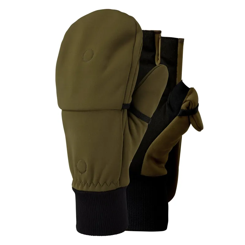 Trekmates Rigg Convertible Mitt - Olive